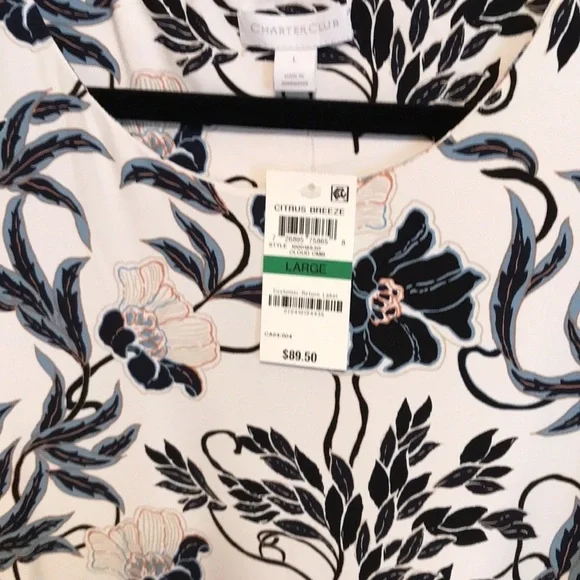 NWT Charter Club Sleeveless Dress - Picture 5 of 5